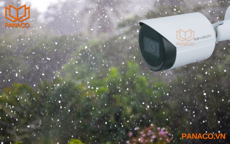 Camera không bị hư hỏng khi trời mưa