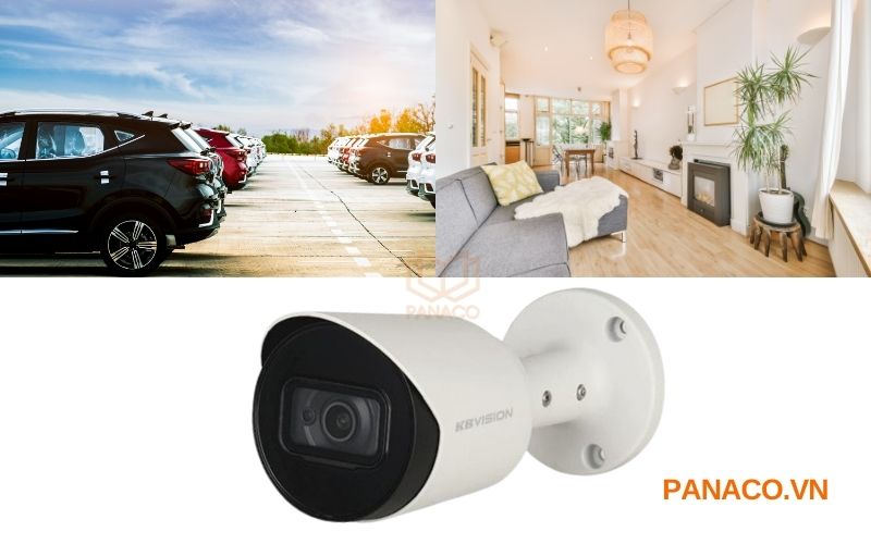 Có thể lắp camera ở nhiều khu vực