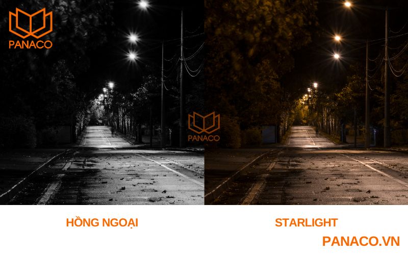 Khác nhau giữa chế độ hồng ngoại và chế độ Full Color