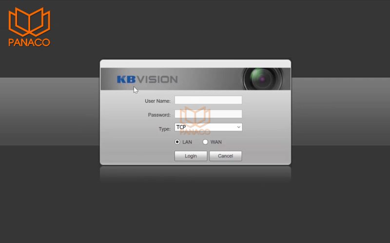 Tên miền KBVISION.TV đi kèm camera KX-CAiF2002N-DL-A