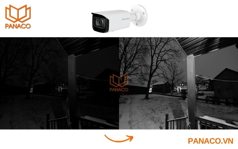 Camera KX-DAi2203N tăng khả năng ghi hình trong bóng tối nhờ đèn hồng ngoại