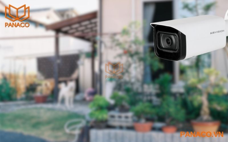 Camera IP KX-DAi2203N phù hợp để lắp đặt ở khu vực ngoài trời