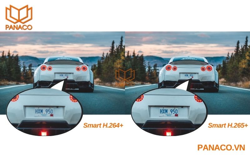 Với Smart H.265+, hình ảnh vẫn rõ nét dù được nét tối đa