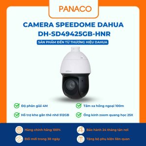 Camera Speedome Dahua DH-SD49425GB-HNR