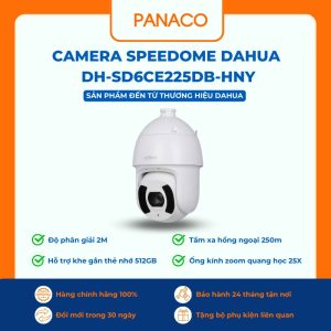Camera Speedome Dahua DH-SD6CE225DB-HNY