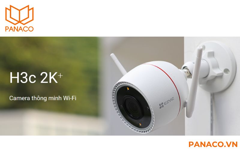 Camera wifi ngoài trời Ezviz H3C 2K+ (CS-H3C-R100-1J4WKFL) 