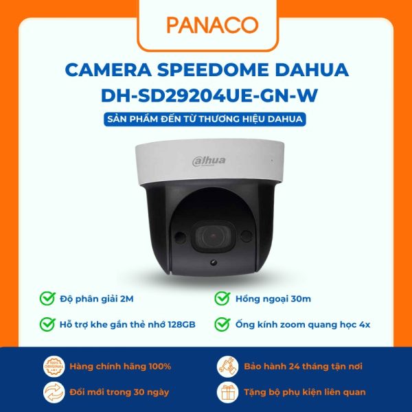 Camera Wifi Speedome Dahua DH-SD29204UE-GN-W