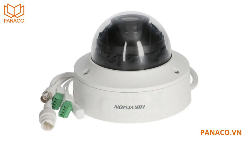 Camera bán cầu hồng ngoại hỗ trợ nguồn cấp 12VDC và POE