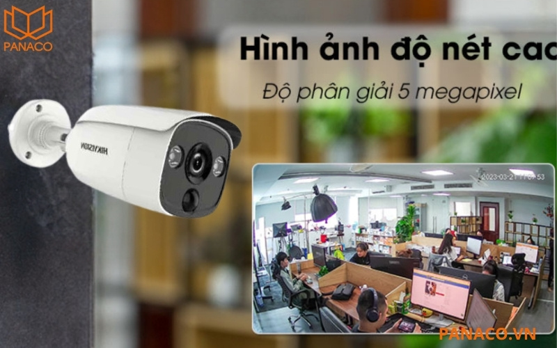 Camera có độ phân giải cao lên đến 5MP