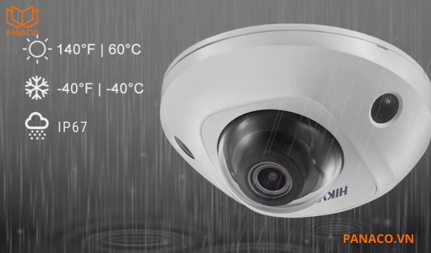 Camera có khả năng chịu đựng thời tiết khắc nghiệt