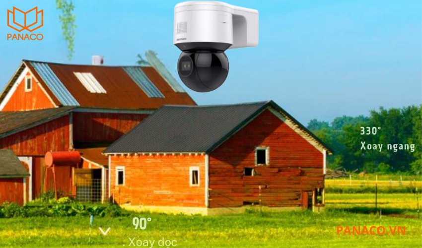 Camera có thể bao quát hầu hết mọi ngóc ngách