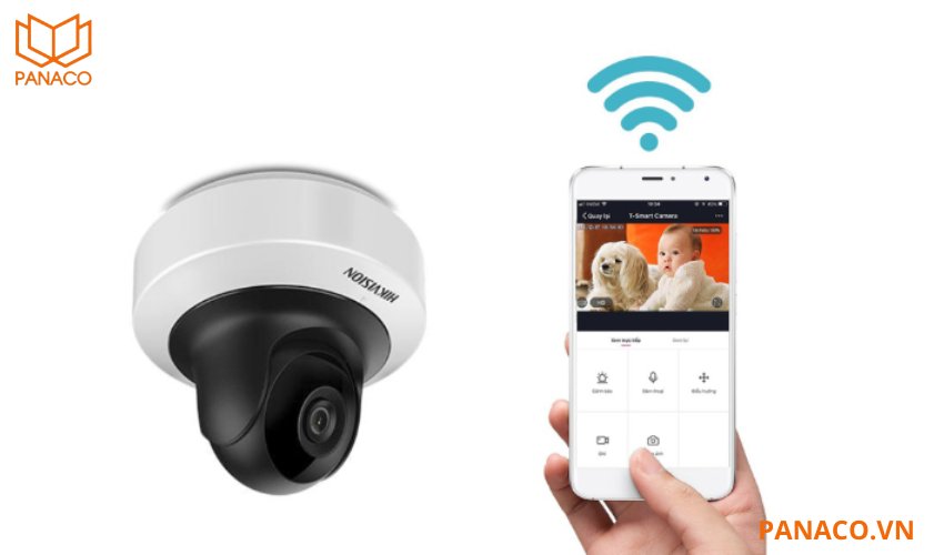 Camera có thể kết nối mạng không dây ổn định