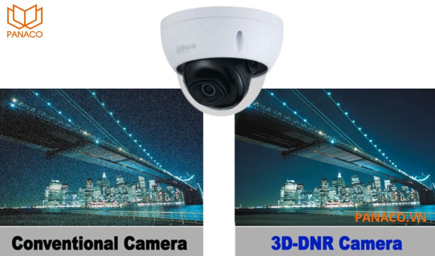 Camera có thể xử lý và làm giảm các điểm nhiễu