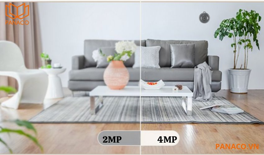 Camera ezviz C3W 4MP có độ phân giải cực nét