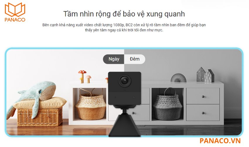 Camera ezviz có thể giám sát trong màn đêm