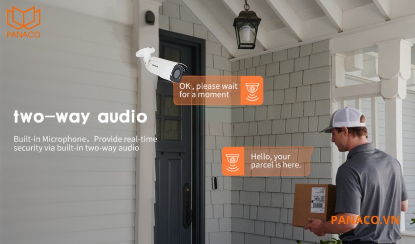 Camera ghi âm đàm thoại chiều sẽ giúp bạn giao tiếp