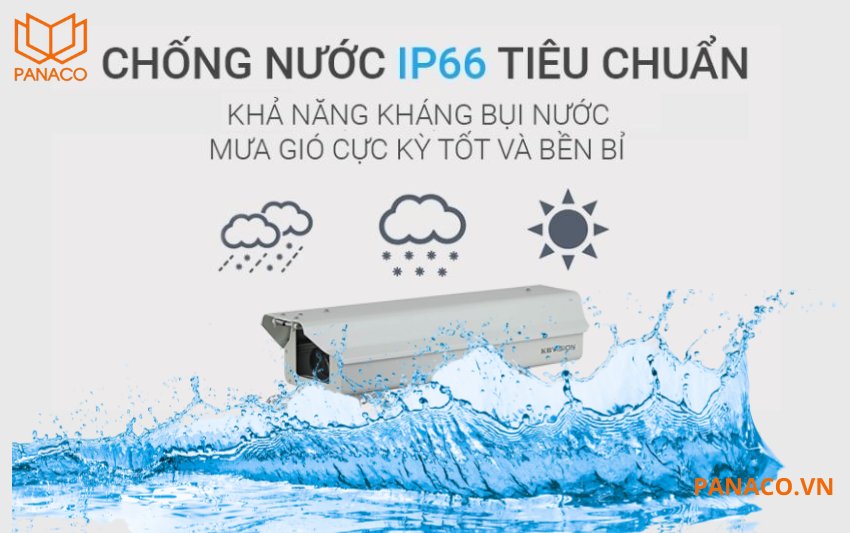 Camera giám sát giao thông ngoài trời thiết kế để chống chịu thời tiết