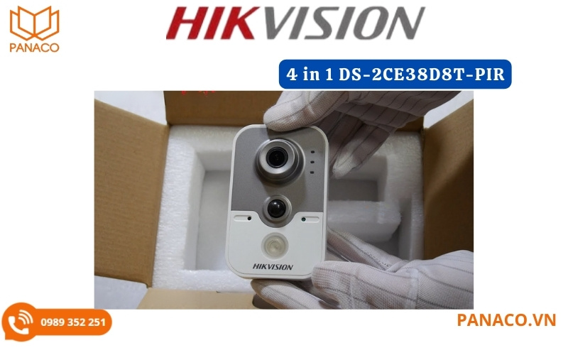 Camera hikvision 4 in 1 DS-2CE38D8T-PIR