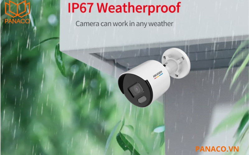 Camera hikvision đạt chuẩn chống nước IP67