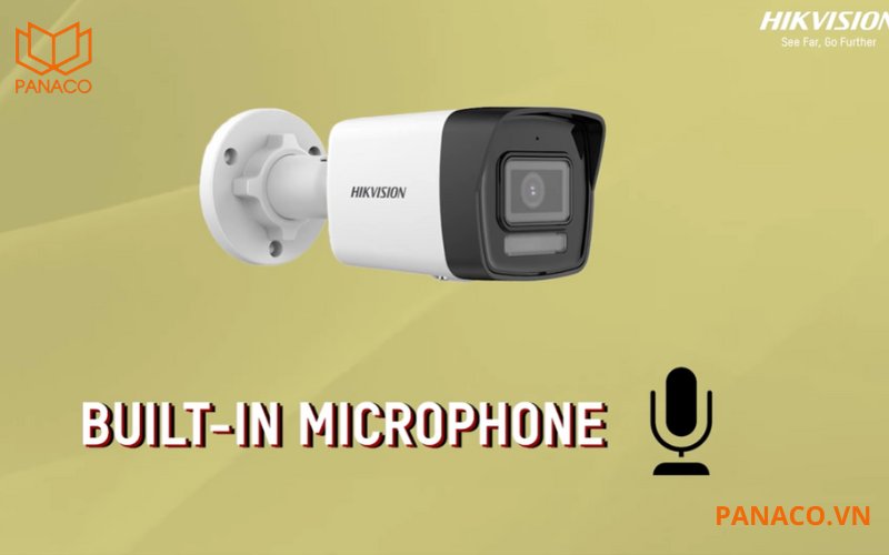 Camera hikvision DS-2CD1043G2-LIUF tích hợp mic ghi âm