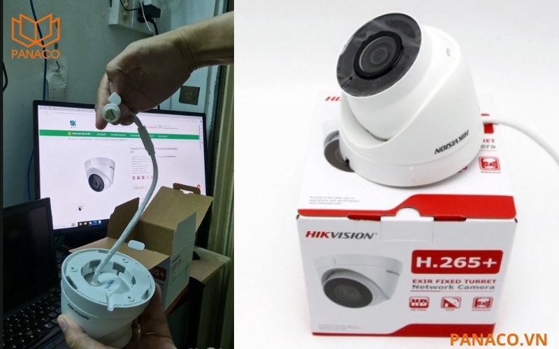 Camera hikvision có nguồn cấp 12V DC & PoE