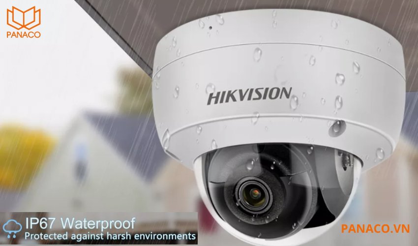 Camera hikvision DS-2CD2723G2-IZS đạt tiêu chuẩn bảo vệ IP67