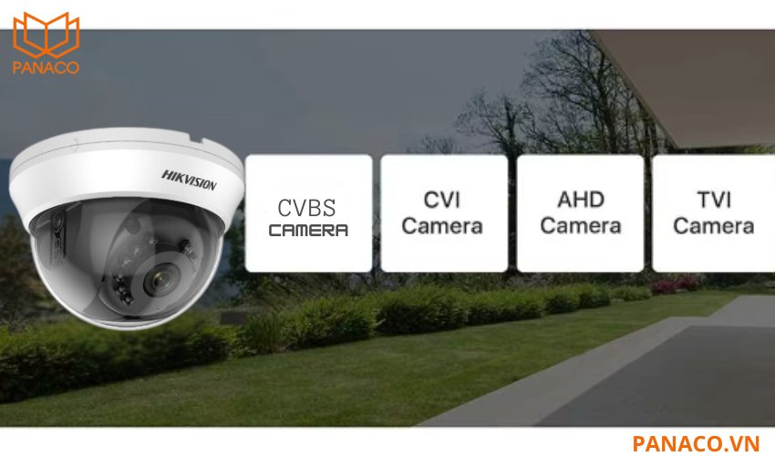 Camera hikvision DS-2CE56H0T-IRMMF hỗ trợ 4 chuẩn tín hiệu