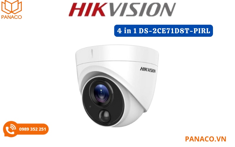 Camera hikvision DS-2CE71D8T-PIRL