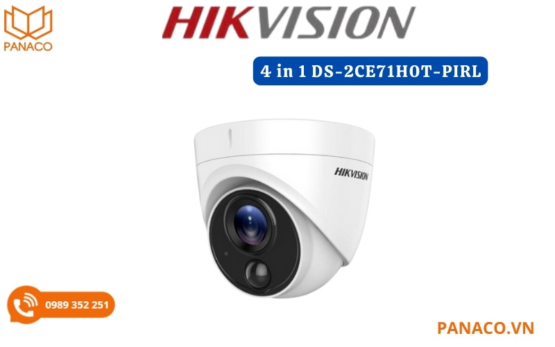 Camera hikvision DS-2CE71H0T-PIRL