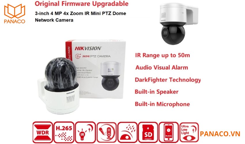 Camera hikvision DS-2DE3A404IW-DE