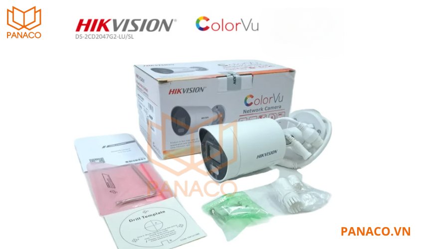 Camera hikvision có màu ban đêm DS-2CD2047G2-LU/SL