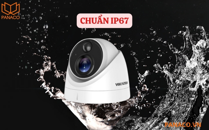 Camera hikvision đạt tiêu chuẩn IP67