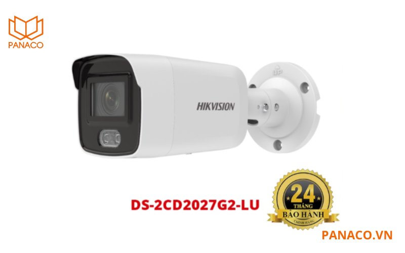 Camera hikvision thân hồng ngoại DS-2CD2027G2-LU