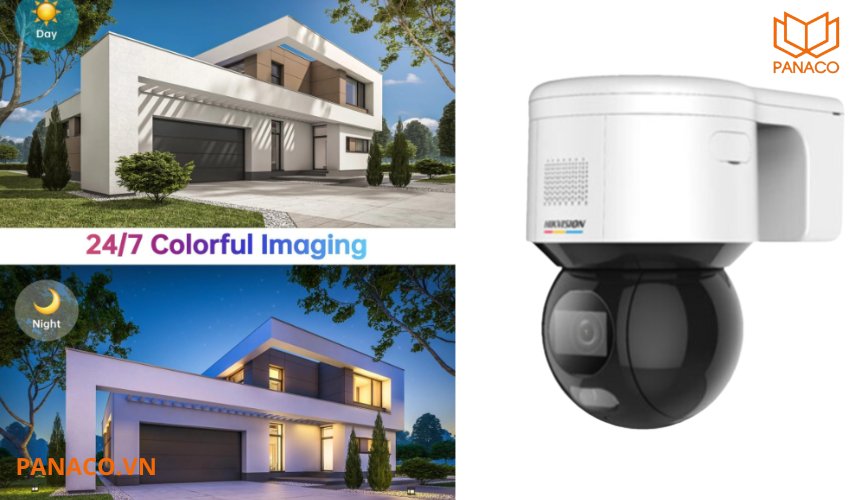 Camera hikvision trang bị công nghệ ColorVu