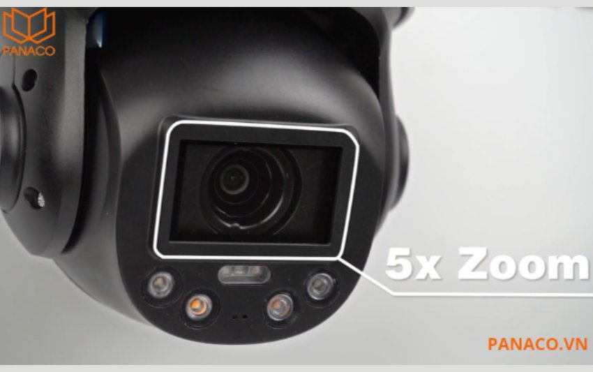 DH-SD3E405DB-GNY-A-PV1 có ống kính 2.7-13.5mm với khả năng zoom quang học 5X