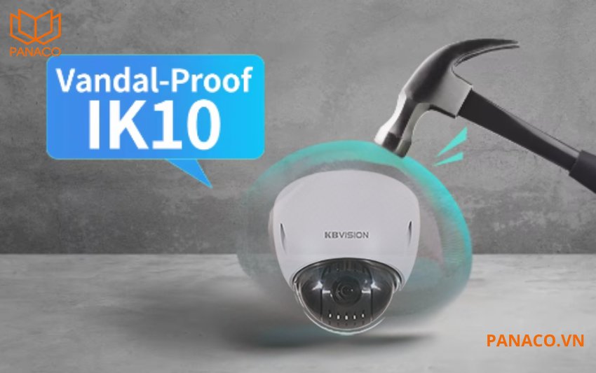 Camera ngoài trời KX-D2007PN chống chịu va đập IK10