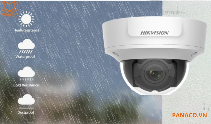 Camera ngoài trời có khả năng chống bụi và nước