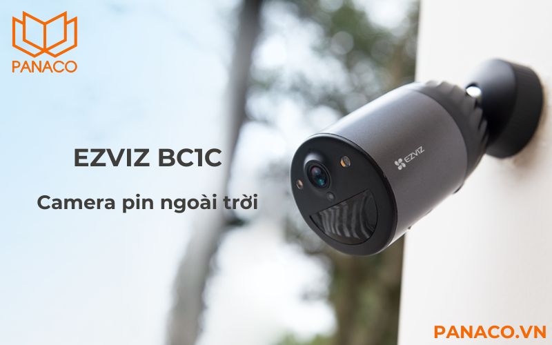 Camera pin ngoài trời Ezviz BC1C  CS-BC1C-A0-2C2WPBDL