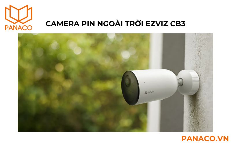 Camera pin ngoài trời Ezviz CB3 model CS-CB3-R100-2D2WFL