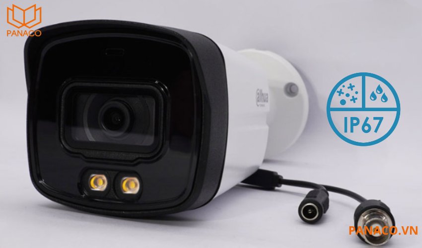 Camera quan sát ngoài trời chuẩn chống nước và bụi IP67