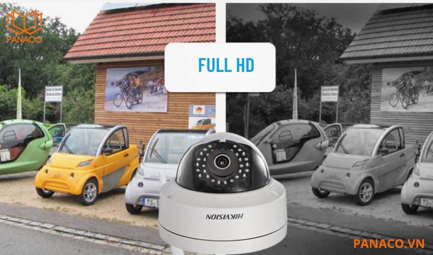 Camera quan sát rõ ràng trong phạm vi 30m vào ban đêm