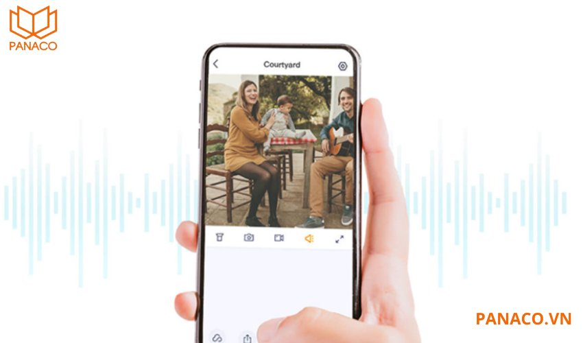 Camera thân trụ Dahua ghi lại âm thanh cùng hình ảnh