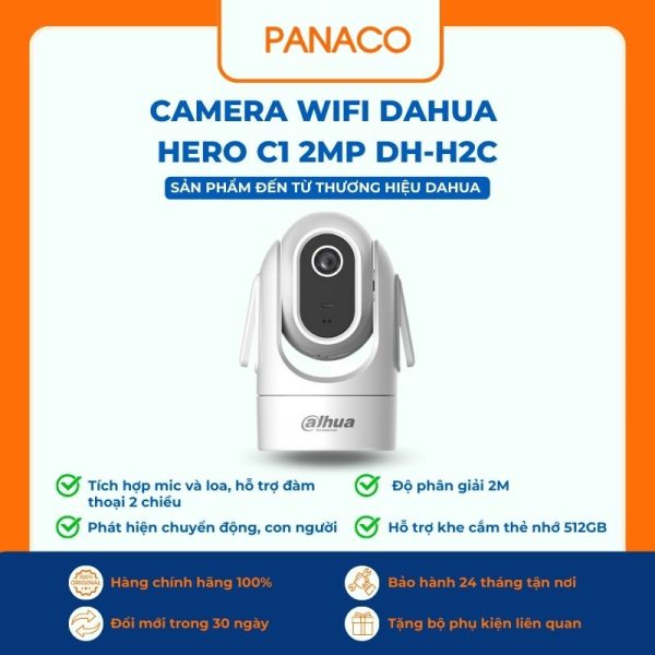Camera wifi DAHUA Hero C1 2MP DH-H2C