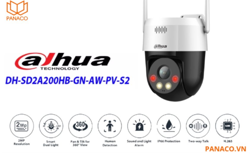 Camera wifi Dahua DH-SD2A200HB-GN-AW-PV-S2