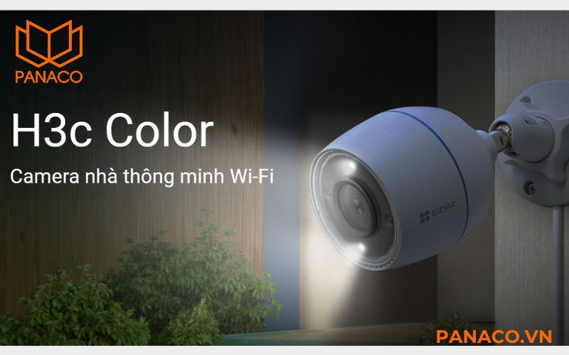 Camera wifi ngoài trời Ezviz H3C 2MP Full Color (CS-H3C-R100-1K2WFL)