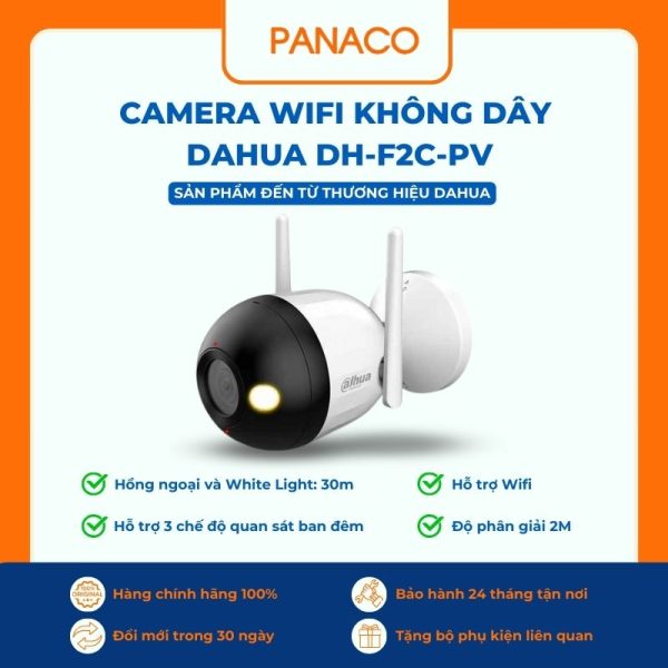 Camera wifi không dây Dahua DH-F2C-PV