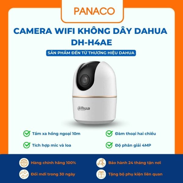 Camera wifi không dây Dahua DH-H4AE