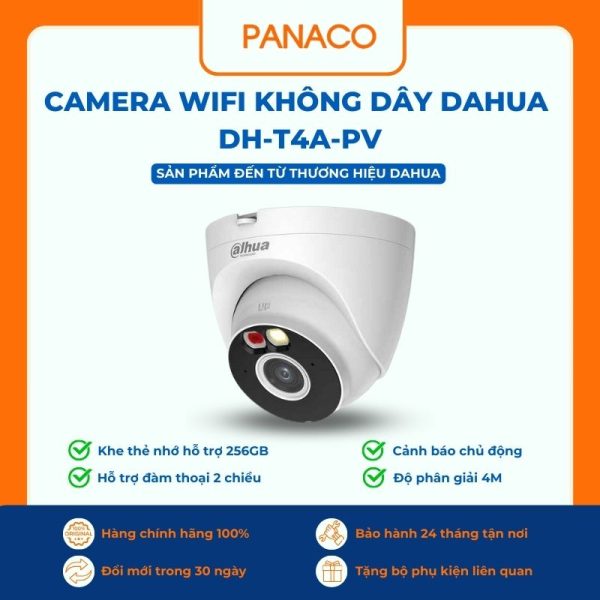 Camera wifi không dây Dahua DH-T4A-PV