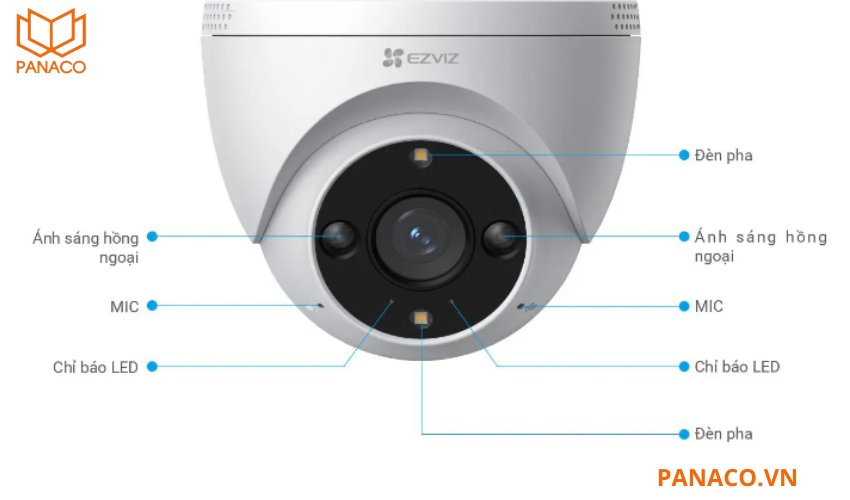 Camera wifi ngoài trời Ezviz H4 2K CS-H4-R201-1H3WKFL