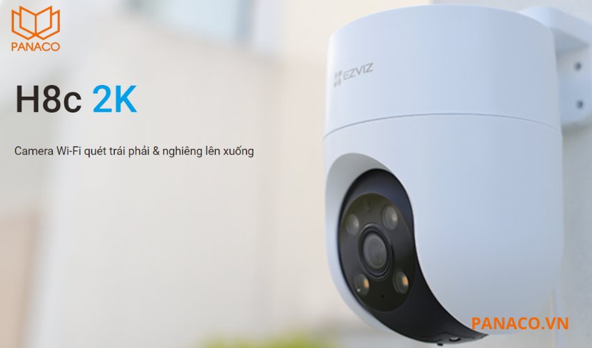 Camera wifi ngoài trời Ezviz H8C 2K